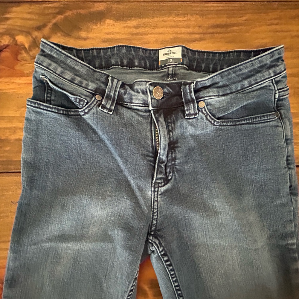 ✨Women's Boot Cut Jeans in Classic Blue - Picture 5 of 7